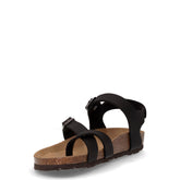 Sara sandalo infradito in ecopelle nero | Boscaini Scarpe