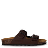 Ciabatta in pelle marrone | Boscaini Scarpe