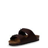 Ciabatta in pelle marrone | Boscaini Scarpe