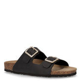 Ciabatta in ecopelle nero | Boscaini Scarpe