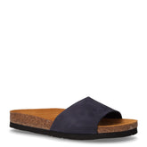 Ciabatta in pelle blu | Boscaini Scarpe