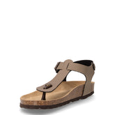 Sara sandalo infradito in ecopelle tortora | Boscaini Scarpe