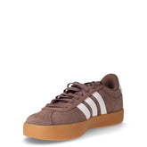 Vl Court 3.0-C sneaker in pelle ed ecopelle marrone bianco | Boscaini Scarpe