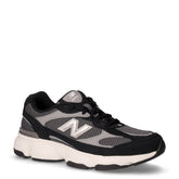 603 sneaker in tessuto e pelle scamosciata grigio nero - Scarpe Uomo | Boscaini Scarpe