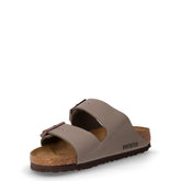 Arizona ciabatta in pelle pietra | Boscaini Scarpe