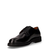 Stringata casual nero | Boscaini Scarpe