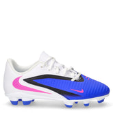 JR Phantom 6 Low Club FG/MG scarpa da calcio in ecopelle bambino blu bianco rosa | Boscaini Scarpe