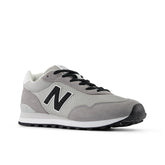 515 sneaker in pelle e tessuto nero | Boscaini Scarpe