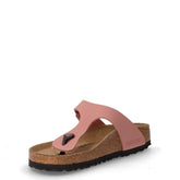 Gizeh ciabatta in pelle rosa | Boscaini Scarpe