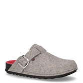 Pila ciabatta in tessuto cenere amarena - GRUNLAND | Boscaini Scarpe