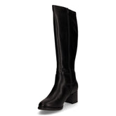 Stivale in ecopelle con tacco nero | Boscaini Scarpe