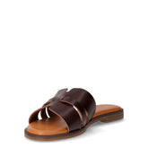Ciabatta in ecopelle marrone | Boscaini Scarpe