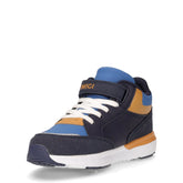 Sneaker in ecopelle bambino navy avio | Boscaini Scarpe
