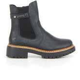 Stivaletto con zip nero | Boscaini Scarpe