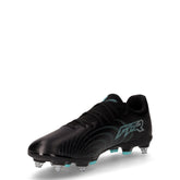 Future 9 Play MXSG scarpa da calcio in ecopelle nero azzurro | Boscaini Scarpe