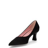 Décolleté a punta in ecopelle nero | Boscaini Scarpe