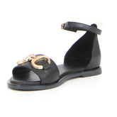 Sandalo nero | Boscaini Scarpe