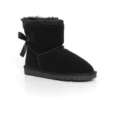 Stivaletto invernale con fiocco bambina black - Scarpe Bambina | Boscaini Scarpe