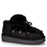 Nordic TRK Fur Low stivaletto caldo in ecopelle nero - Donna | Boscaini Scarpe