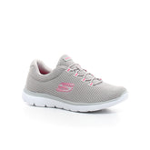 Summits Quick Lapse sneaker gray hot pink | Boscaini Scarpe