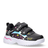 Sneaker in ecopelle bambina nero | Boscaini Scarpe