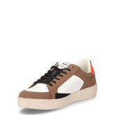 Nika 2 Mix sneaker marrone bianco | Boscaini Scarpe