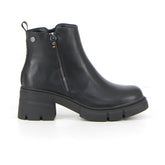 Tronchetto con zip black | Boscaini Scarpe