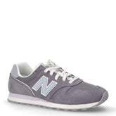 373 sneakers in pelle scamosciata e tessuto grigio | Boscaini Scarpe