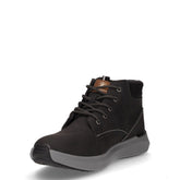 Neil mid sneaker in ecopelle nero | Boscaini Scarpe