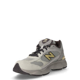 603 sneaker in tessuto e pelle scamosciata grigio | Boscaini Scarpe