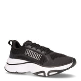 Softride Divine scarpa da running in tessuto nero | Boscaini Scarpe