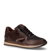Sneaker in ecopelle mocca | Boscaini Scarpe