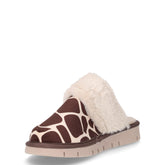 Loxi ciabatta in tessuto marrone | Boscaini Scarpe