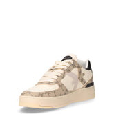 Sneaker in pelle beige | Boscaini Scarpe