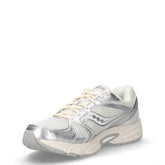Ride Millenium sneaker in tessuto ed ecopelle crema argento | Boscaini Scarpe