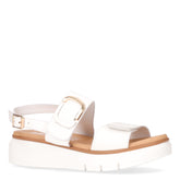 Sandalo con platform bianco | Boscaini Scarpe