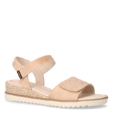 Sandalo in tessuto nude | Boscaini Scarpe