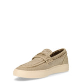 Zeb Loafer mocassino in tessuto sabbia | Boscaini Scarpe