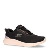 Skech Lite Pro 2.0 Brilliant Shimmer sneaker in tessuto nero - Sneakers Donna | Boscaini Scarpe