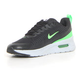 Air Max Nuaxis sneaker black green strike | Boscaini Scarpe