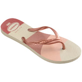 Fantasia Gloss infradito beige | Boscaini Scarpe