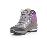 Scarpa da trekking mid grigio viole scamosciato | Boscaini Scarpe