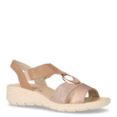 Sandalo in pelle con zeppa corda - Sandali Con Tacco Donna | Boscaini Scarpe