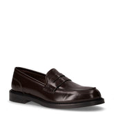Mocassino in pelle caffè | Boscaini Scarpe