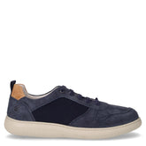 Evo sneaker in pelle e tessuto blu | Boscaini Scarpe