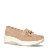 Mocassino in pelle con zeppa biscotto | Boscaini Scarpe