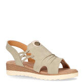 Sandalo in ecopelle verde | Boscaini Scarpe