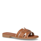 Ciabatta in pelle cuoio platino | Boscaini Scarpe