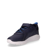 Sprintye boy sneaker in ecopelle e tessuto bambino blu | Boscaini Scarpe