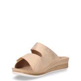Ciabatta in ecopelle con zeppa sabbia | Boscaini Scarpe
